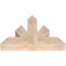 Ekena Millwork Saratoga Smooth Timber Gable Bracket, Douglas Fir, 36"W x 24"H x 5 1/2"D x 5 1/2"F, 16/12 Pitch GBW036X24X0606SAR00SDF - alternate 3